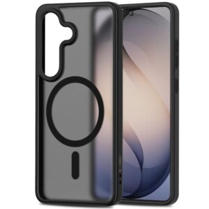 Tech-Protect MagMat MagSafe Samsung Galaxy S26+ Plus Matte juodos spalvos - Image 2