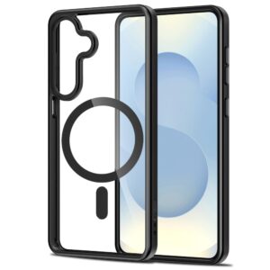 Tech-Protect MagMat MagSafe Samsung Galaxy S26+ Plus juodos spalvos/skaidrus - Image 2