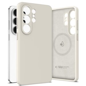 Tech-Protect Silicone MagSafe Samsung Galaxy S26 Ultra Cosmic Latte - Image 2