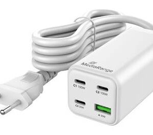 POWER ADAPTER USB 100W/GAN FAST MRMA124 MEDIARANGE