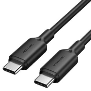 CABLE USB-C TO USB-C/2M BLACK TRCBH VENTION