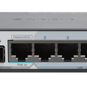 NET ROUTER/SWITCH 5PORT 1000M/HEX S E60IUGS MIKROTIK