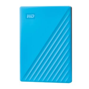 External HDD|WESTERN DIGITAL|My Passport|4TB|USB 2.0|USB 3.0|USB 3.2|Colour Blue|WDBPKJ0040BBL-WESN