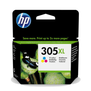 HP ink cartridge No. 305XL color, high capacity