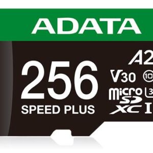 MEMORY MICRO SDXC 256GB UHS-I/UD256GUI3V30A2SP-RA1 ADATA