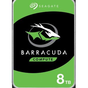 HDD|SEAGATE|Barracuda|8TB|SATA 3.0|256 MB|5400 rpm|Discs/Heads 4/8|3,5"|ST8000DM004