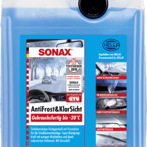 SONAX Žieminis langų apiplovimo skystis -20°C, 5L 332500