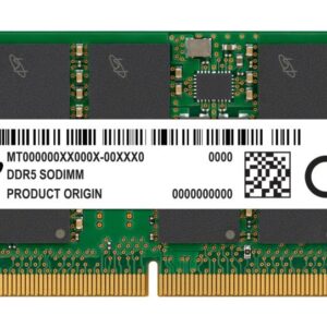 Server Memory Module|MICRON|DDR5|16GB|ECC|5600 MHz|CL 46|1.1 V|MTC10C1084S1TC56BR
