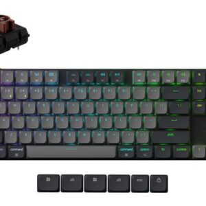 Klaviatūra WRL K1 RGB/BLACK K1X-B3 Keychron
