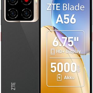 Išmanusis telefonas BLADE A56/4/128GB BLACK ZTE