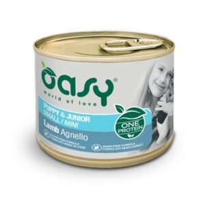 OASY One Protein Puppy & Junior Small/Mini Lamb - drėgnas ėdalas šunims - 200g