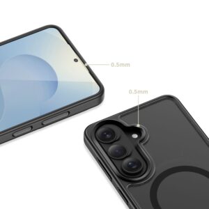 Tech-Protect MagRack MagSafe Samsung Galaxy S26+ Plus Matte juodos spalvos - Image 3