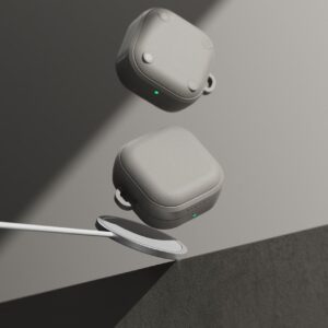 Ringke Onyx Magnetic MagSafe Samsung Galaxy Buds 4 / 4 Pro šiltai pilkos spalvos - Image 3