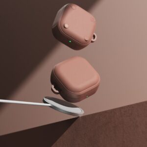 Ringke Onyx Magnetic MagSafe Samsung Galaxy Buds 4 / 4 Pro Constant Coral - Image 3