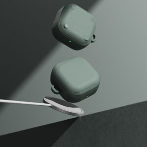 Ringke Onyx Magnetic MagSafe Samsung Galaxy Buds 4 / 4 Pro Sage žalios spalvos - Image 3