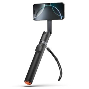 Spigen S581W MagSafe Bluetooth Selfie Stick Tripod juodos spalvos - Image 3