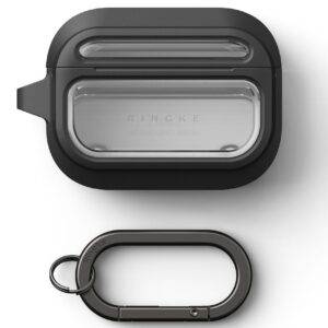 Ringke UX Magnetic MagSafe Apple AirPods Pro 3 Black/Clear - Image 3