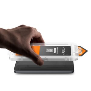 Privatumą užtikrinantis stiklas Spigen GLAS.TR "EZ FIT PRO AC” HD Samsung Galaxy S26 PRIVACY - Image 4