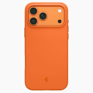 Spigen SILICONE FIT MAG MagSafe Apple iPhone 17 PRO MAX COSMIC ORANGE - Image 3