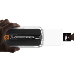 Grūdintas stiklas Spigen GLAS.TR "EZ FIT PRO AC" 2-PACK Google Pixel 10A SKAIDRUS - Image 3