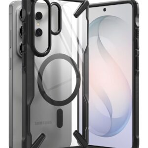 Ringke Fusion X dėklas Magnetic MagSafe Samsung Galaxy S26 Ultra juodos spalvos