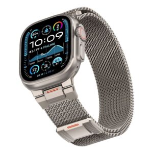 Tech-Protect MILANO VANGUARD APPLE WATCH 8 / 9 / 10 / 11 / SE / ULTRA (44 / 45 / 46 / 49 MM) TITANINIS - Image 3