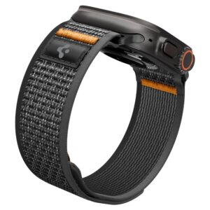 Spigen ATHLEX AIR 2 APPLE WATCH 8 / 9 / 10 / 11 / SE / ULTRA (44 / 45 / 46 / 49 MM) AKTYVI JUODA / ORANŽINĖ - Image 3