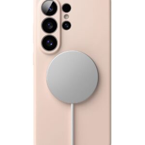 Ringke Silicone Magnetic MagSafe Samsung Galaxy S26 Ultra rožinio smėlio spalvos - Image 4