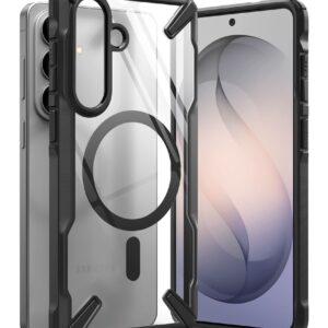 Ringke Fusion X dėklas Magnetic MagSafe Samsung Galaxy S26+ Plus juodos spalvos