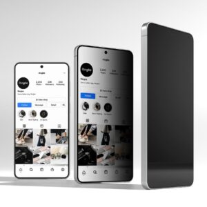 Apsauginis stiklas su privatumo filtru Ringke Easy Slide 2-Pack Samsung Galaxy S26+ Plus - Image 3