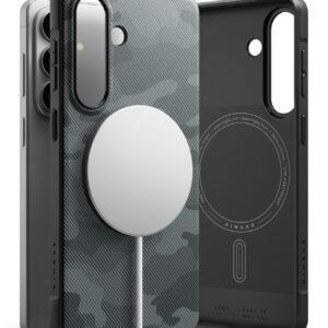 Ringke Onyx Magnetic MagSafe Samsung Galaxy S26 Camo juodos spalvos
