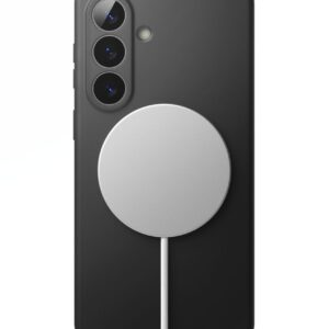 Ringke Silicone Magnetic MagSafe Samsung Galaxy S26 juodos spalvos - Image 4