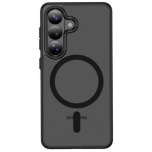 Tech-Protect MagMat MagSafe Samsung Galaxy S26+ Plus Matte juodos spalvos - Image 3