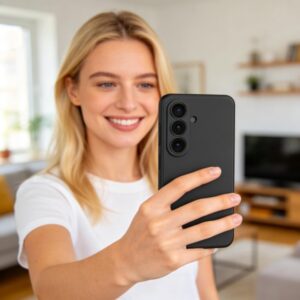 Tech-Protect Silicone MagSafe Samsung Galaxy S26 juodos spalvos - Image 3