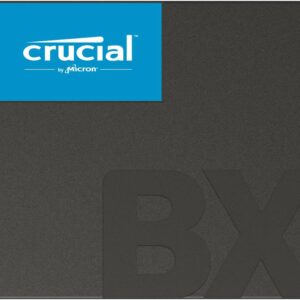 SSD|CRUCIAL|BX500|500GB|SATA 3.0|Write speed 500 MBytes/sec|Read speed 550 MBytes/sec|2,5"|TBW 120 TB|MTBF 1500000 hours|CT500BX500SSD1