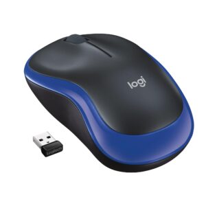 Pelė USB OPTICAL WRL M185/BLUE 910-002239 LOGITECH