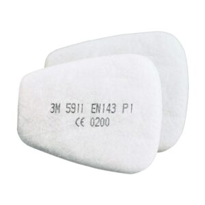 Priešfiltriai nuo dulkių P1, 2 vnt.