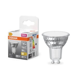 LED lemputė Osram PAR16 120°, 5.6W, GU10, 2700K, 620lm - Image 2