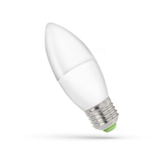 Lemputė Spectrum LED, B35, E27, 6W,  520LM, 3000K