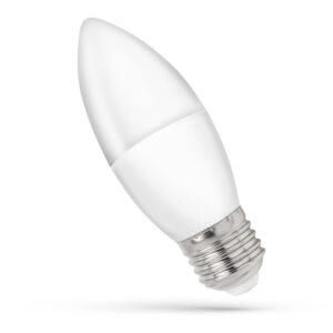 Lemputė Spectrum LED, B35, E27, 8W, 620LM, 3000K