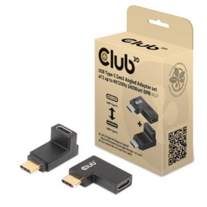 I/O ADAPTER USB-C ANGLED SET/CAC-1528 CLUB3D - Image 1