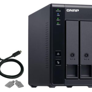 DAS ENCLOSURE 2BAY USB-C/TR-002 QNAP