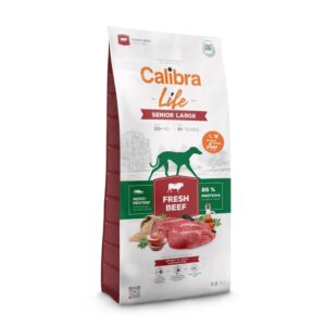 CALIBRA Life Senior Large Fresh Beef - sausas maistas šunims - 12kg