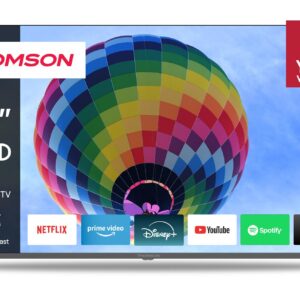 Televizorius|THOMSON|50"|4K/Smart|QLED|3840x2160|Wireless LAN|Bluetooth|Google TV|Black|50QG4S14