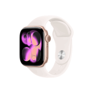 Apple Watch Series 11 GPS 42mm Rose Gold Aluminium Case with Light Blush Sport Band - M/L | Apple - Image 3