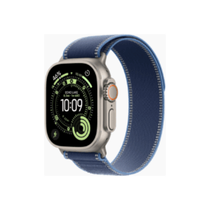 Apple Watch Ultra 3 GPS + Cellular 49mm Natural Titanium Case with Blue/Bright Blue Trail Loop - S/M | Apple - Image 3