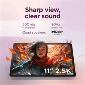 Lenovo Idea Tab Wi-Fi (w/o power adapter) | ZAFR0006SE | 11 " | Luna Grey | IPS | 2560x1600 pixels | MediaTek | Dimensity 6300 | 8 GB | Soldered LPDDR4x | 256 GB | Wi-Fi | Front camera | 5 MP | Rear camera | 8 MP | Bluetooth | 5.2 | Android | 15 (OS upgrades until Android 17 and 4 years security patches) | Warranty 24 month(s) | Folio Case, Lenovo Tab Pen, USB-A to USB-C cable, Manual - Image 62