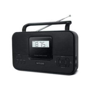 Muse Stereo Portable Radio | M-087 MB PLL | AUX in | FM radio | Ausinės out - Image 4