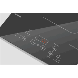 Caso | Free standing table hob | Comfort C2000 | Number of burners/cooking zones 1 | Sensor | Black | Induction - Image 3