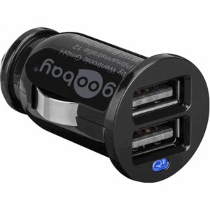 Goobay | Goodbay Dual USB car charger 2,1A | 5 V - Image 2